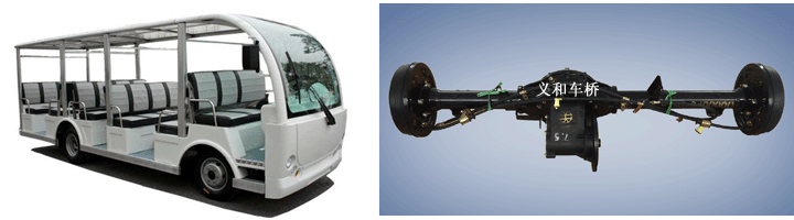 義和車(chē)橋電動(dòng)巡邏車(chē)后橋總成